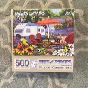Bits and Pieces gorgeous 500-Piece Puzzle (still in plastic wrapping!)